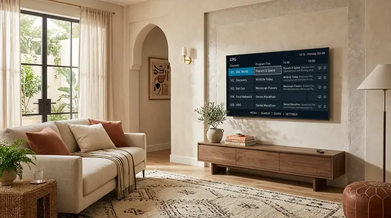 Critères essentiels pour choisir un abonnement IPTV au Maroc sur Smart TV