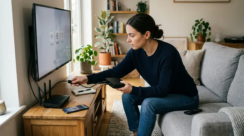 Vérification d’une connexion Internet et d’un appareil de streaming en cas de problème IPTV