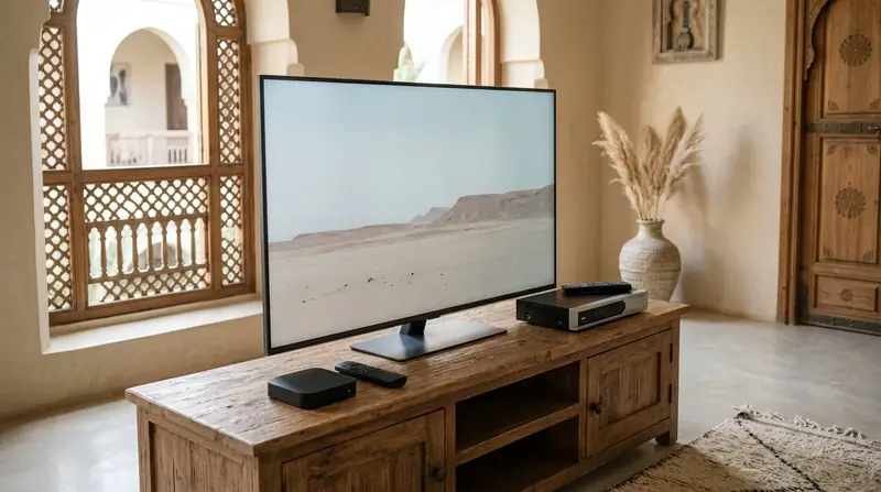Téléviseur connecté et équipements utilisés pour regarder la télévision