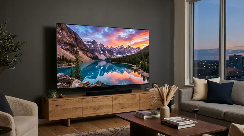 Qualité d’image sur un téléviseur compatible HD et 4K