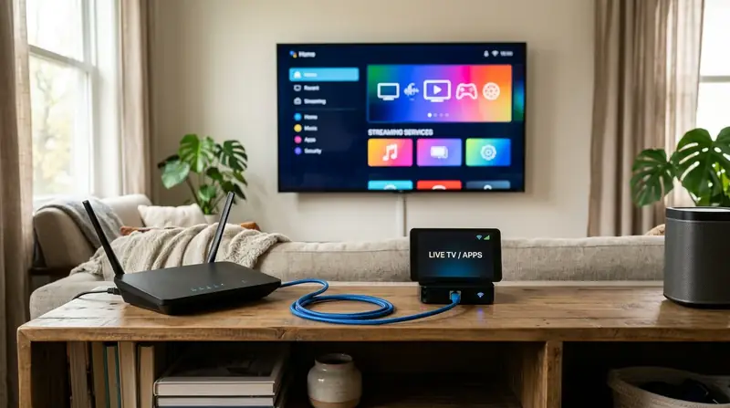 Comparaison entre connexion Wi-Fi et câble Ethernet pour stabiliser l’IPTV
